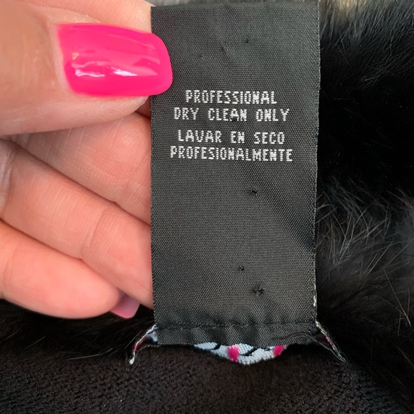 XOXO 100% Rabbit Fur Large excellent condition - Picture 8 of 8